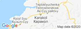 Karakol map